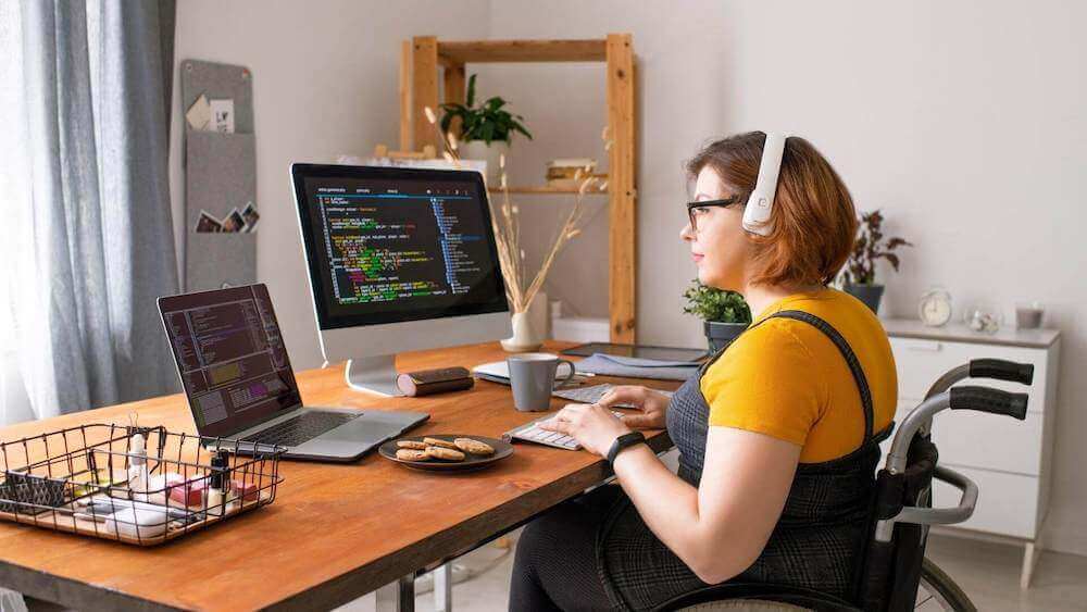 heimarbeit mit einer behinderung • Arbeit Zuhause